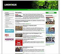 Website www.landmine.de