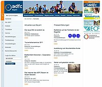 Website www.adfc-bayern.de
